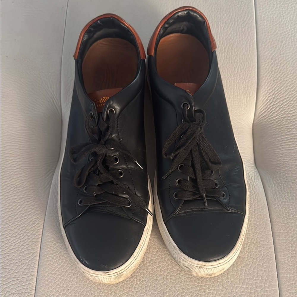Good Man Brand Black and Brown Sneakers Minimalist Design